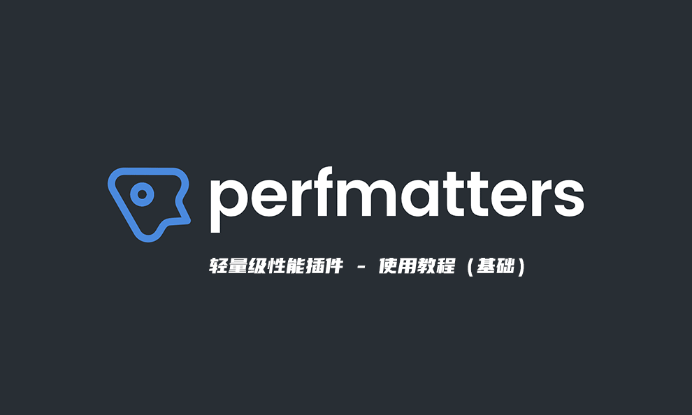 WordPress性能优化插件 – Perfmatters使用教程含插件下载包（基础）-知新网